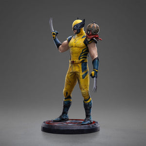 IRON STUDIOS Deadpool 3 Estatua 1/10 Art Scale Wolverine & Headpool 22 cm