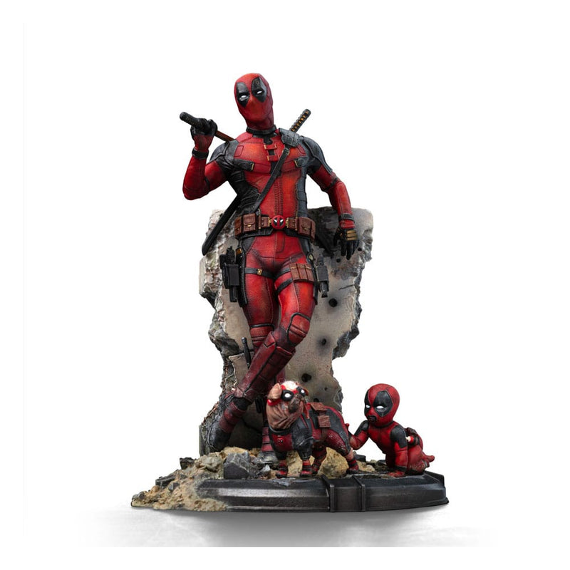 IRON STUDIOS Deadpool 3 Estatua 1/10 Art Scale Deadpool 21 cm