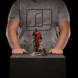 IRON STUDIOS Deadpool 3 Estatua 1/10 Art Scale Deadpool 21 cm