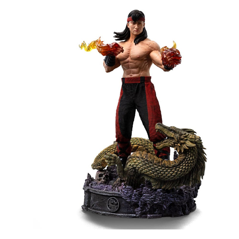 IRON STUDIOS Mortal Kombat Estatua 1/10 Art Scale Liu Kang 23 cm