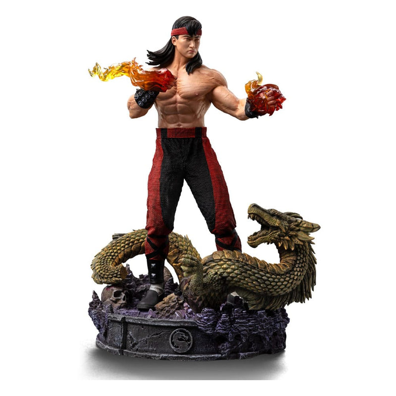 IRON STUDIOS Mortal Kombat Estatua 1/10 Art Scale Liu Kang 23 cm