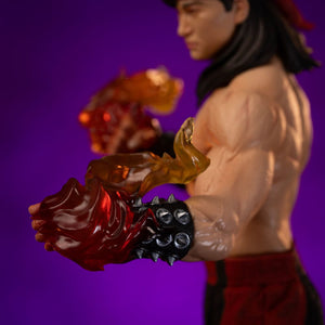 IRON STUDIOS Mortal Kombat Estatua 1/10 Art Scale Liu Kang 23 cm