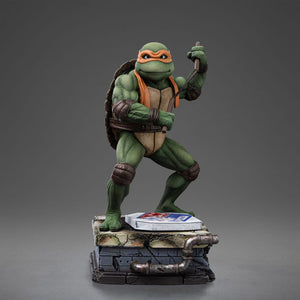 IRON STUDIOS Tortugas Ninja Estatua 1/10 Art Scale Michelangelo 19 cm