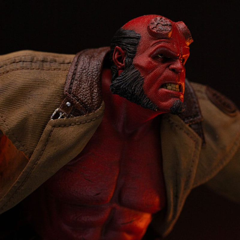 IRON STUDIOS Hellboy 2 Estatua 1/10 BDS Art Scale Hellboy 34 cm