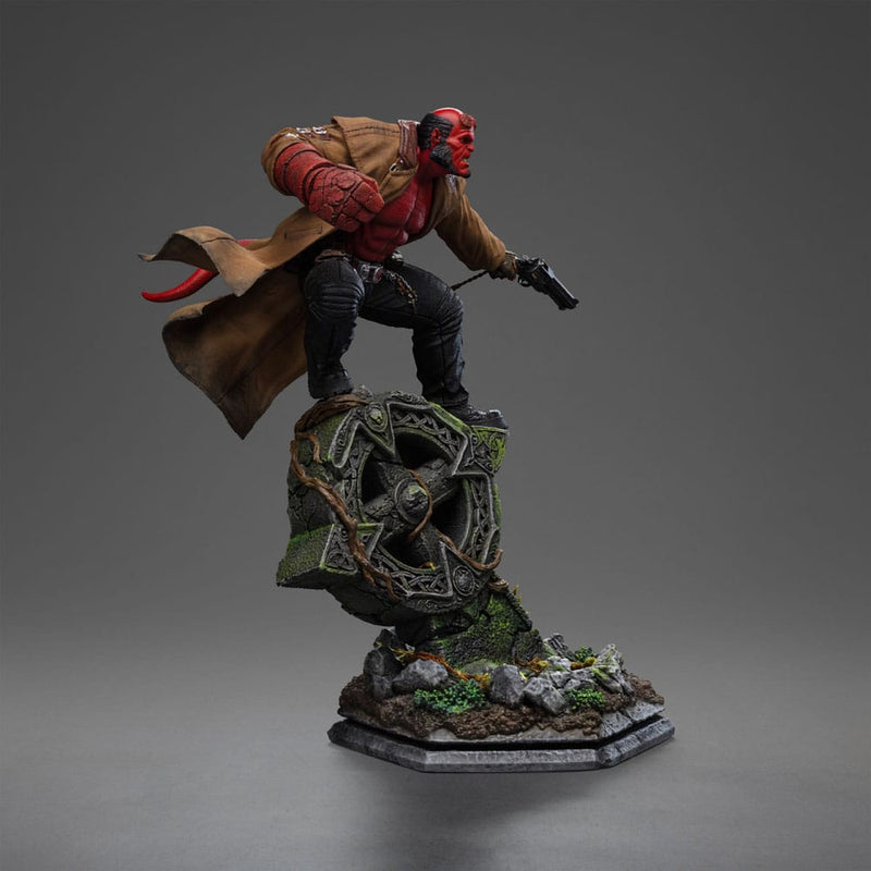 IRON STUDIOS Hellboy 2 Estatua 1/10 BDS Art Scale Hellboy 34 cm