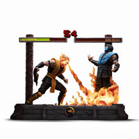 IRON STUDIOS Mortal Kombat Estatua 1/10 Deluxe Art Scale Scorpion Fatality 27 cm