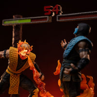 IRON STUDIOS Mortal Kombat Estatua 1/10 Deluxe Art Scale Scorpion Fatality 27 cm