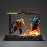 IRON STUDIOS Mortal Kombat Estatua 1/10 Deluxe Art Scale Scorpion Fatality 27 cm