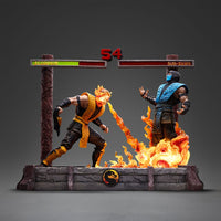 IRON STUDIOS Mortal Kombat Estatua 1/10 Deluxe Art Scale Scorpion Fatality 27 cm