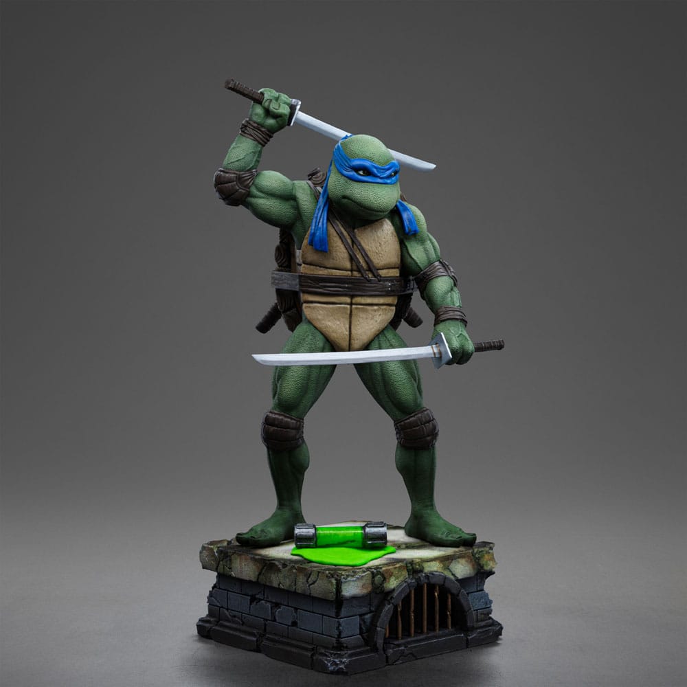 IRON STUDIOS Tortugas Ninja Estatua 1/10 Art Scale Leonardo 21 cm