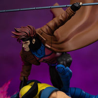 IRON STUDIOS Marvel Estatua 1/10 Deluxe Art Scale X-Men´97 Gambit & Wolverine 29 cm