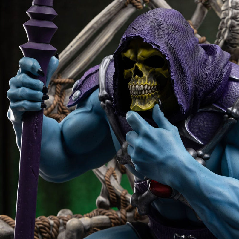 IRON STUDIOS Masters of the Universe Estatua Legacy Prime Scale 1/3 Skeletor 10th Anniversary Ver. 67 cm