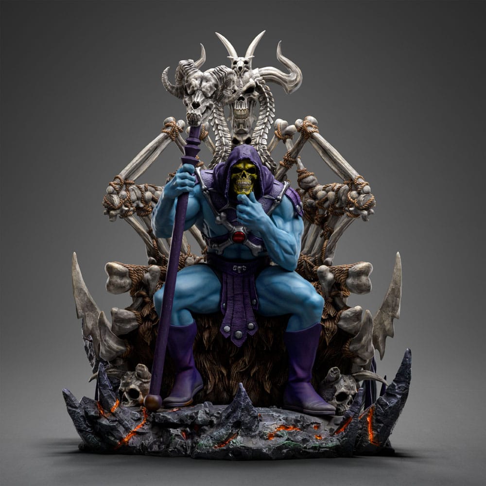 IRON STUDIOS Masters of the Universe Estatua Legacy Prime Scale 1/3 Skeletor 10th Anniversary Ver. 67 cm