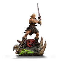 IRON STUDIOS Masters of the Universe Estatua 1/10 Deluxe Art Scale He-Man Unleashed 34 cm