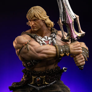 IRON STUDIOS Masters of the Universe Estatua 1/10 Deluxe Art Scale He-Man Unleashed 34 cm