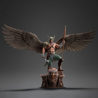 IRON STUDIOS DC Comics Estatua 1/10 Art Scale Hawkman 10th Anniversary 29 cm