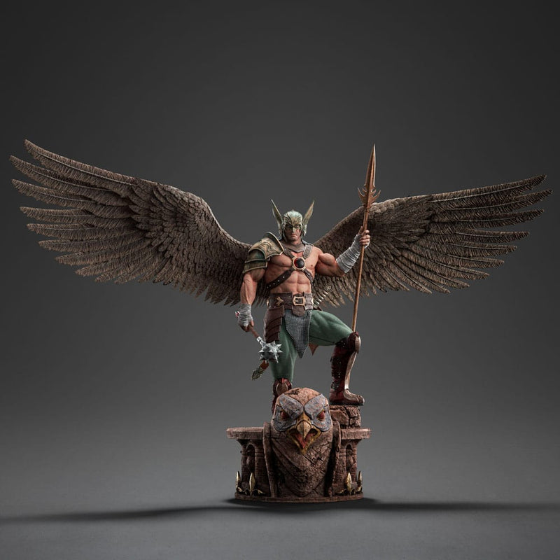 IRON STUDIOS DC Comics Estatua 1/10 Art Scale Hawkman 10th Anniversary 29 cm