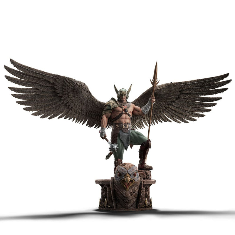 IRON STUDIOS DC Comics Estatua 1/10 Art Scale Hawkman 10th Anniversary 29 cm