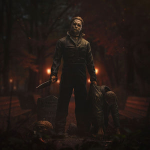 IRON STUDIOS Halloween Estatua 1/10 Deluxe Art Scale Michael Myers 21 cm