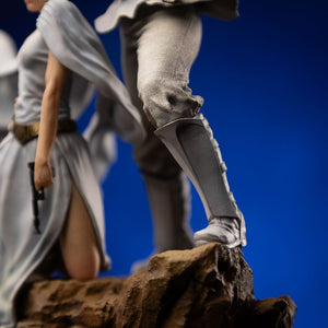 IRON STUDIOS Estatua 1/10 Deluxe Art Scale Luke and Leia 41 cm