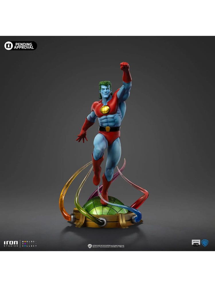 IRON STUDIOS Capitán Planeta y los planetarios Estatua 1/10 Art Scale Captain Planet 24 cm