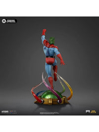 IRON STUDIOS Capitán Planeta y los planetarios Estatua 1/10 Art Scale Captain Planet 24 cm