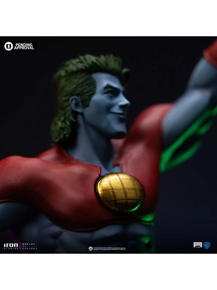 IRON STUDIOS Capitán Planeta y los planetarios Estatua 1/10 Art Scale Captain Planet 24 cm