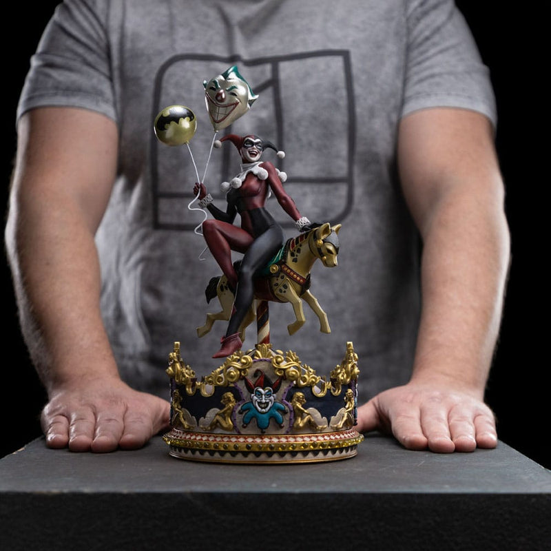 IRON STUDIOS DC Comics Estatua 1/10 Art Scale Harley Quinn Unleashed 30 cm