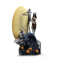 IRON STUDIOS Pesadilla antes de Navidad Estatua 1/10 Deluxe Art Scale Jack and Sally 39 cm