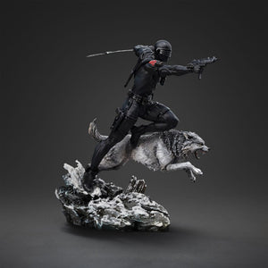 IRON STUDIOS GI Joe Estatua 1/10 Art Scale Snake Eyes 23 cm