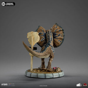 Iron Studios Jurassic Park Minifigura Mini Co. PVC Dilophosaurus 12 cm