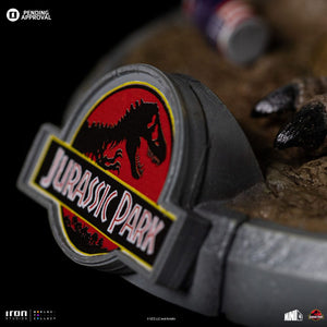 Iron Studios Jurassic Park Minifigura Mini Co. PVC Dilophosaurus 12 cm