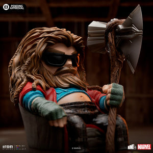 Iron Studios Avengers Infinity Saga Minifigura Mini Co. PVC Bro-Thor 12 cm