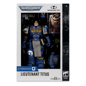 MCFARLANE TOYS Warhammer 40,000 Figura Ultramarines: Lieutenant Titus 18 cm