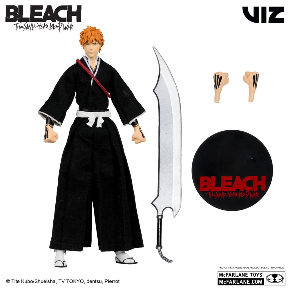 McFARLANE TOYS Bleach: Thousand-Year Blood War Figura Ichigo Kurosaki 18 cm