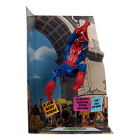 MCFARLANE TOYS Marvel Collection Estatua PVC 1/10 Spider-Man & Scene Gold Label (The Amazing Spider-Man #68) 15 cm