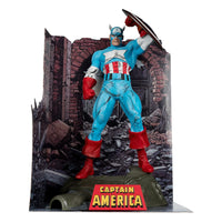 MCFARLANE TOYS Marvel PVC Estatua PVC 1/6 Captain America (The Amazing Spider-Man #323) 28 cm