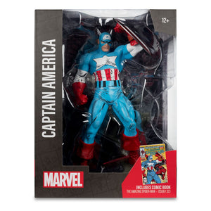 MCFARLANE TOYS Marvel PVC Estatua PVC 1/6 Captain America (The Amazing Spider-Man #323) 28 cm