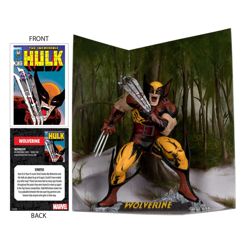 MCFARLANE TOYS Marvel Collection Estatua PVC 1/6 Wolverine (The Incredible Hulk #340) 21 cm