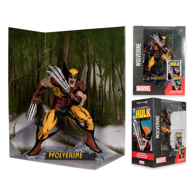 MCFARLANE TOYS Marvel Collection Estatua PVC 1/6 Wolverine (The Incredible Hulk #340) 21 cm