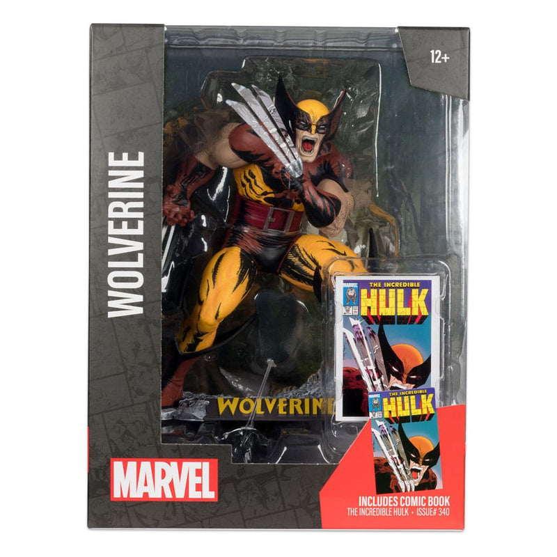 MCFARLANE TOYS Marvel Collection Estatua PVC 1/6 Wolverine (The Incredible Hulk #340) 21 cm