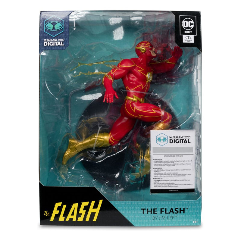 DC Direct Estatua PVC 1/6 The Flash by Jim Lee (McFarlane Digital) 20 cm