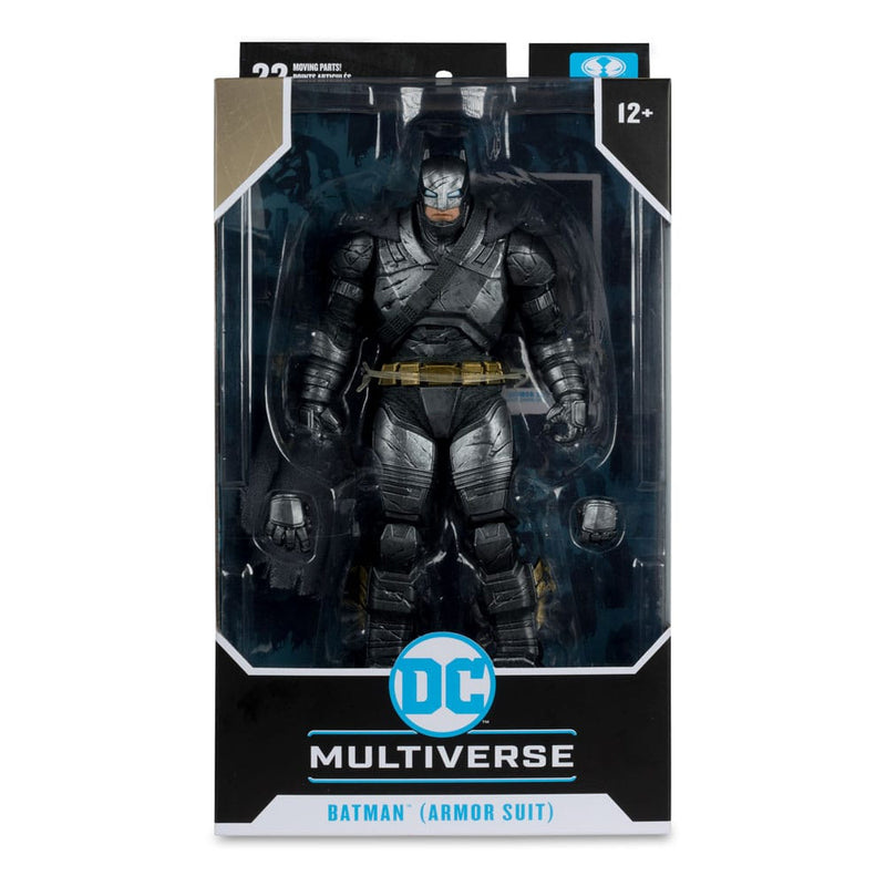 McFARLANE TOYS Batman v Superman: El amanecer de la justicia DC Multiverse Figura Batman (Armor Suit) 19 cm