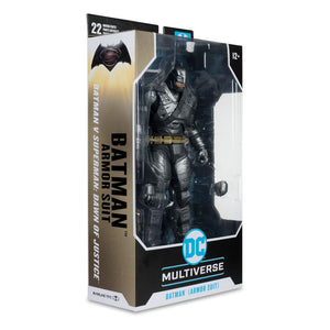 McFARLANE TOYS Batman v Superman: El amanecer de la justicia DC Multiverse Figura Batman (Armor Suit) 19 cm