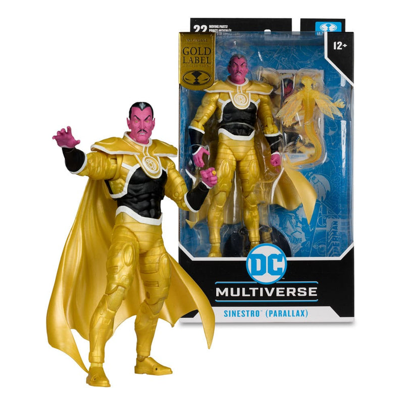 McFARLANE TOYS DC Multiverse Figura Sinestro (Parallax) (Green Lantern) (Gold Label) 18 cm