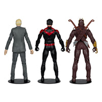 MCFARLANE TOYS DC Multiverse Pack de 3 Figuras Nightwing vs. Talon & Owl (Batman: The Court of Owls) (Gold Label) 18 cm