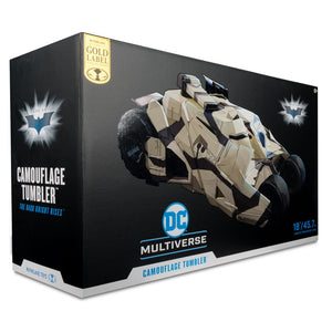 McFarlane Toys DC Multiverse Vehículo Tumbler Camouflage (The Dark Knight Rises) (Gold Label) 18 cm