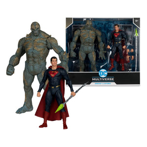 McFARLANE TOYS Batman v Superman: El amanecer de la justicia DC Multiverse Pack de 2 Figuras Mega Doomsday & Superman