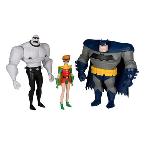 MCFARLANE TOYS The New Batman Adventures Pack de 3 Figuras DC Direct Legends of the Dark Knight (Gold Label) 13 cm