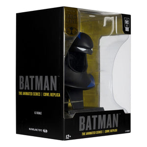 MCFARLANE TOYS Batman: The Animated Series 1992 DC Direct Mini Réplica 1/3 Máscara de Batman Gold Label 19 cm